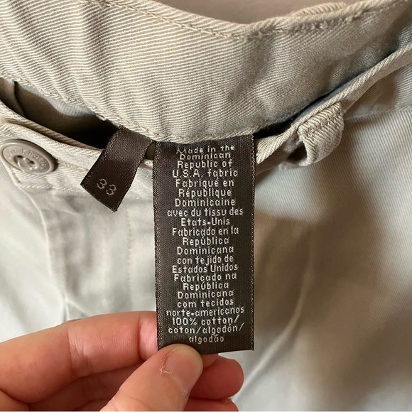 Men’s Calvin Klein Khaki Tan Pants size 33 - Picture 3 of 6